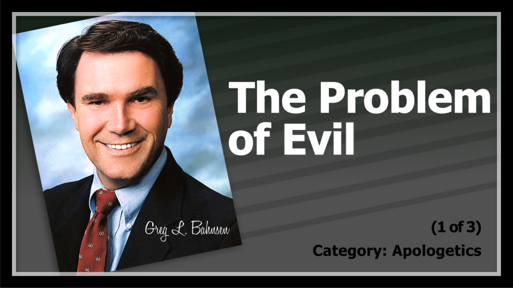 Is the Problem of Evil Problematic